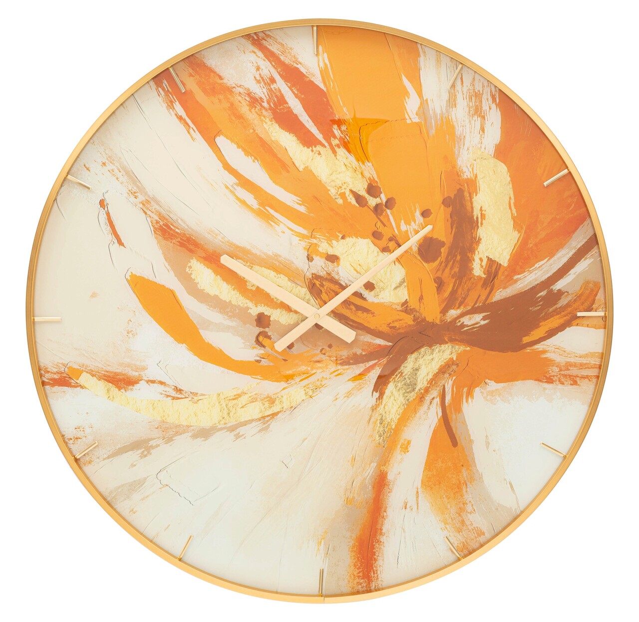 Ceas de perete, Toply, Mauro Ferretti, Ø80 cm, sticla/MDF/metal, multicolor - imagine 7